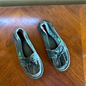 Sanuk Women’s Vegabond Loafers Gray Size 6 Shoes